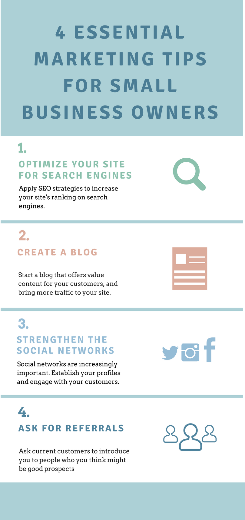 4 essential marketing tips