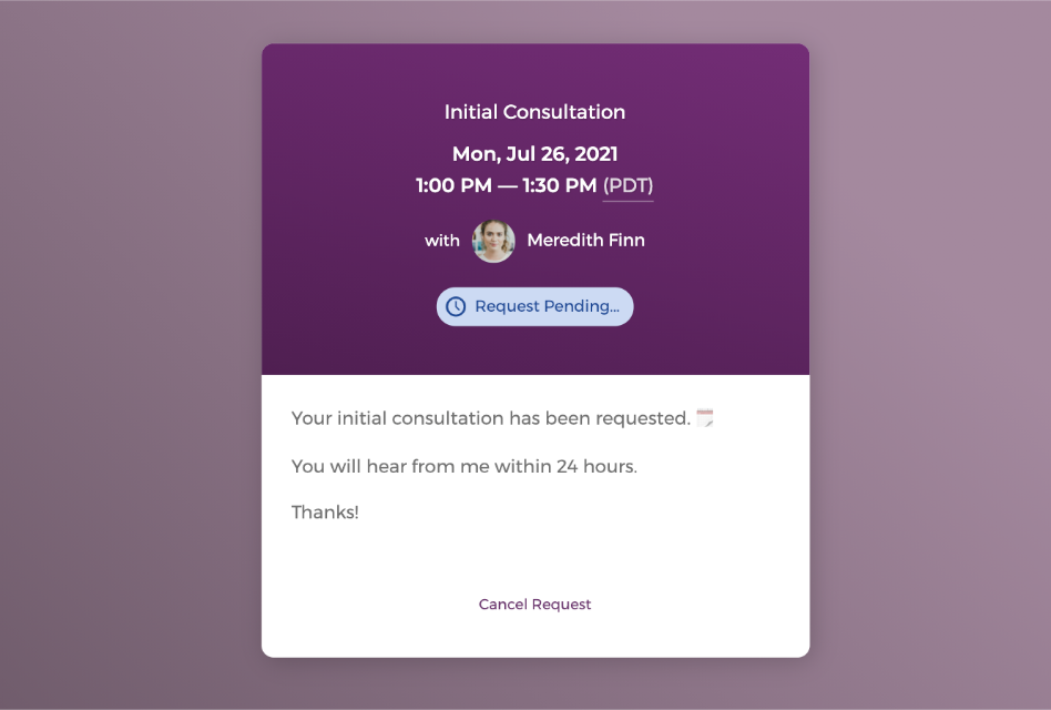 CozyCal team scheduling - enable event requests