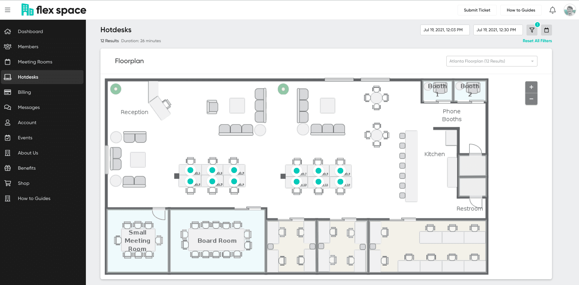 OfficeRnD coworking space booking tool pricing