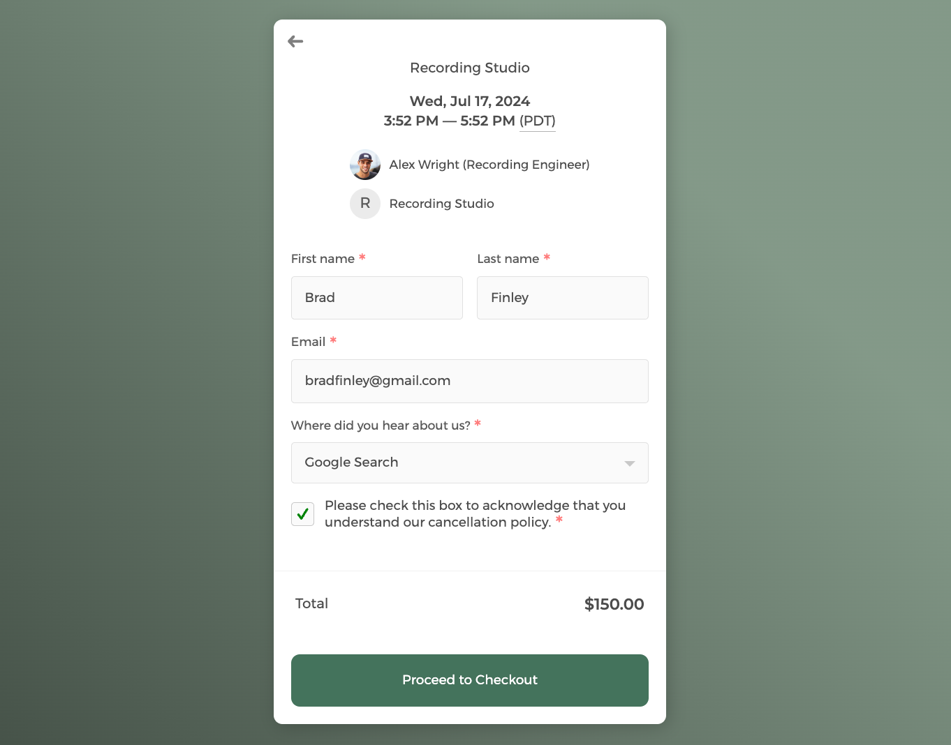 Through the customizable intake forms, you can gather essential information from clients