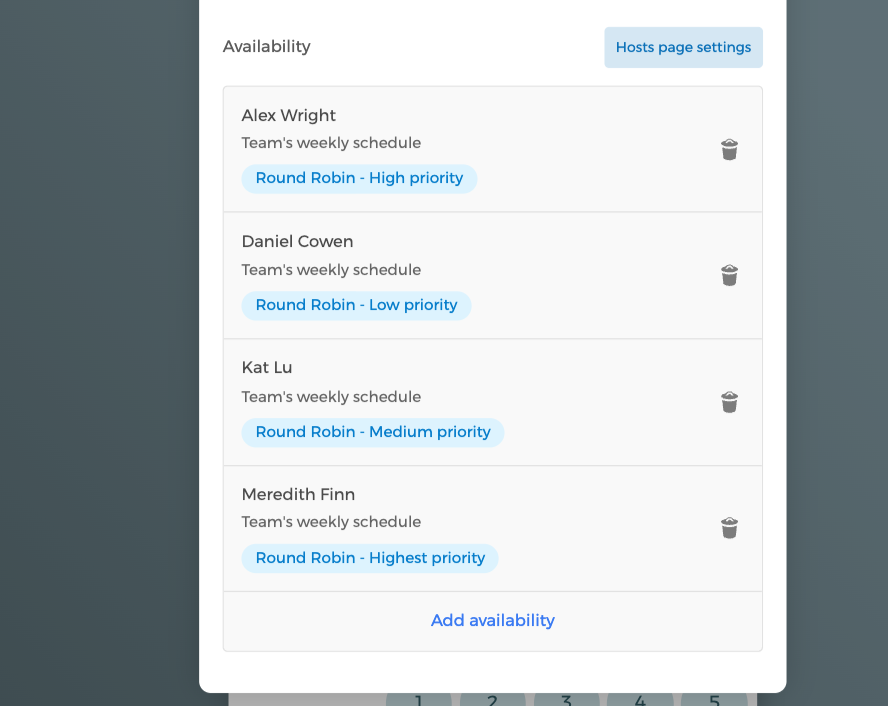 Priority-based round robin scheduling
